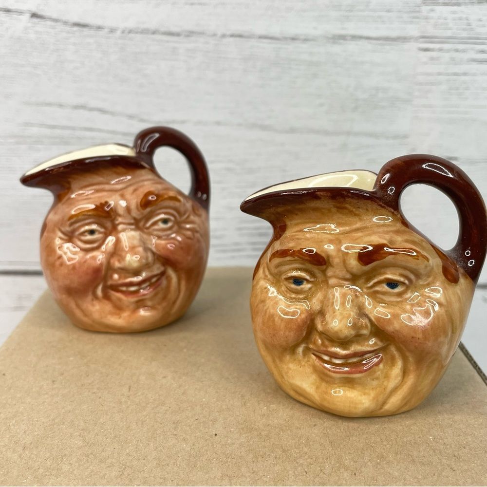Vintage Royal Doulton John Barleycorn Character Jug Set